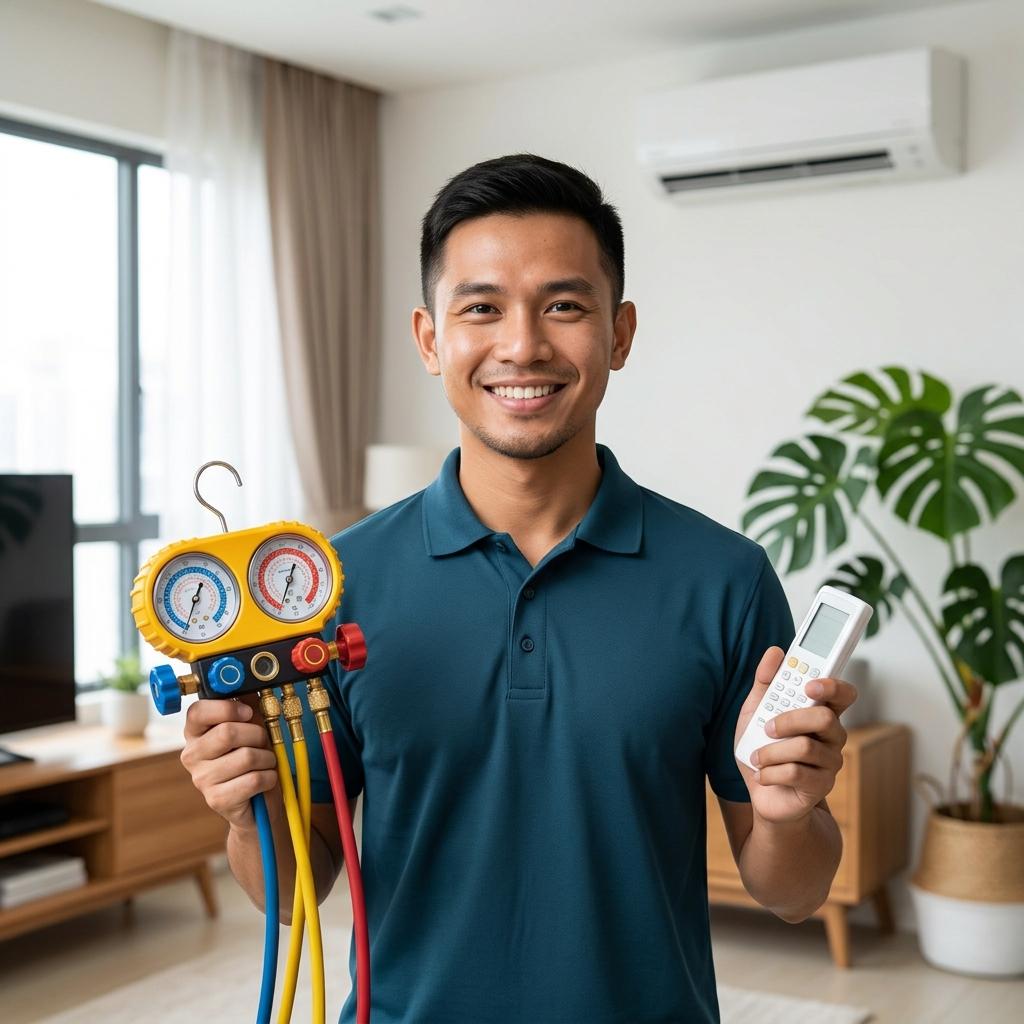 Amirul, Senior Cleaning & Servicing Specialist at Geng Aircond Enterprise